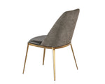 Dover Dining Chair - Bravo Portabella / Sparrow Grey