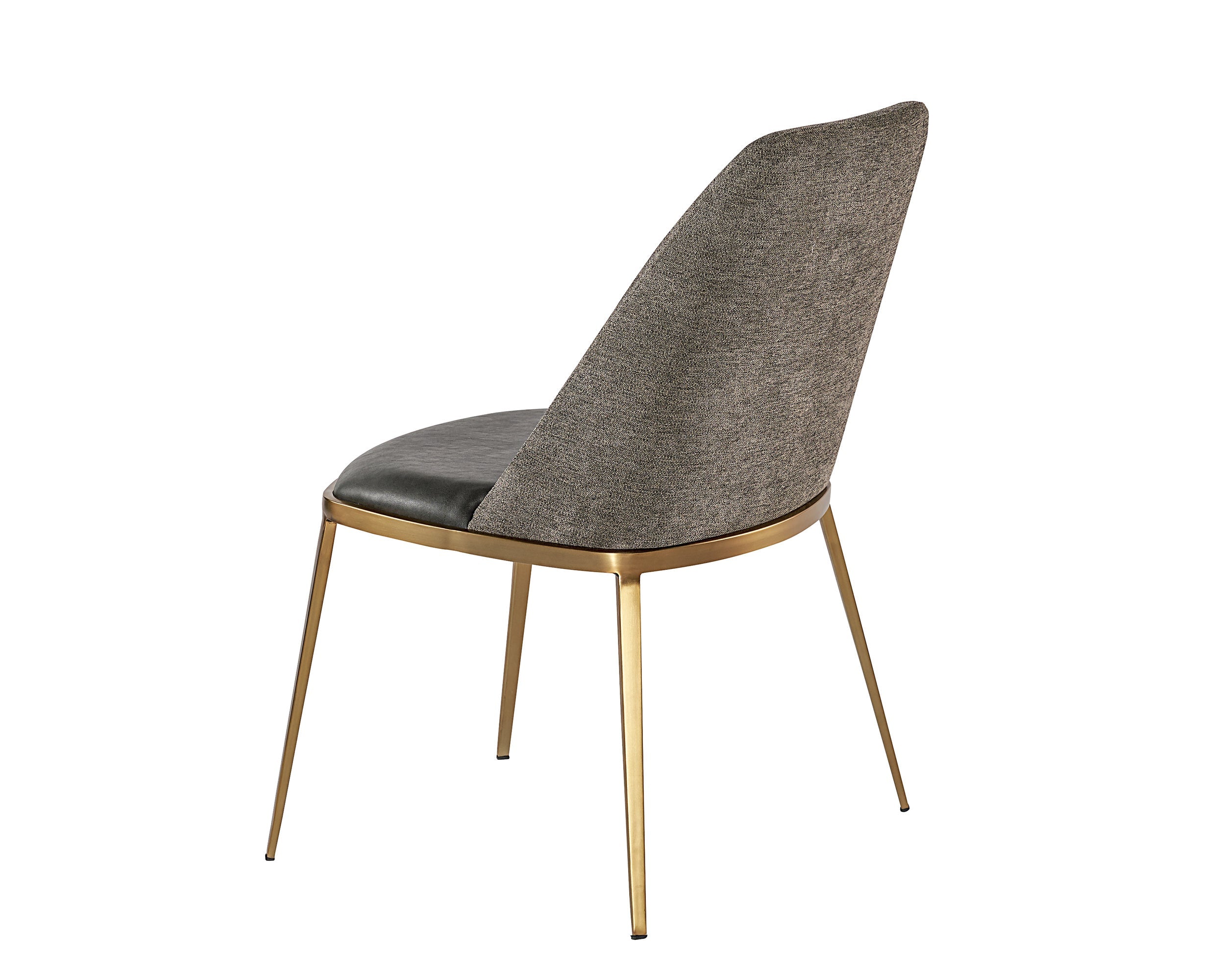 Dover Dining Chair - Bravo Portabella / Sparrow Grey