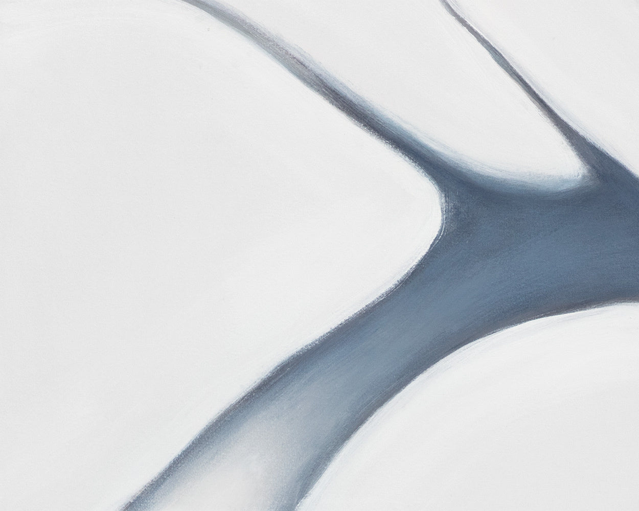 Meditation (Set Of 3) - 30" X 60"  Silver Floater Frame