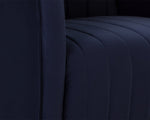 Garrison Swivel Lounge Chair - Abbington Navy