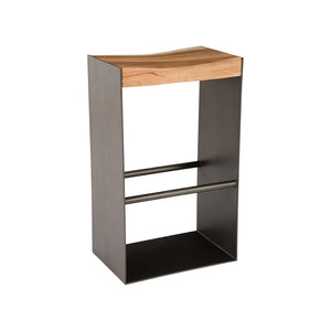 Phillips Collection - Iron Frame Bar Stool, Natural - TH81407