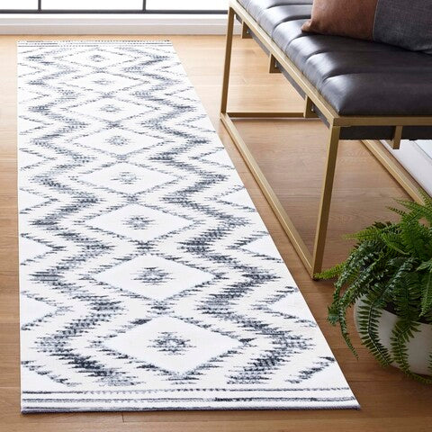 Safavieh Alamo 737 Rug, Alm737 - Ivory / Charcoal