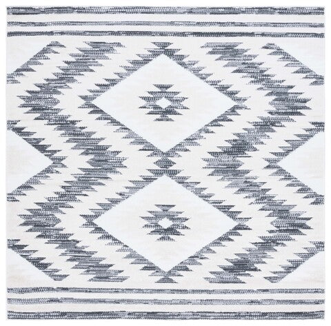 Safavieh Alamo 737 Rug, Alm737 - Ivory / Charcoal