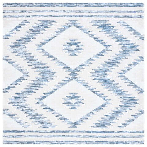 Safavieh Alamo 737 Rug, Alm737 - Ivory / Blue