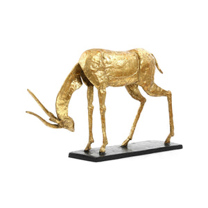 Villa & House - Antelope Straight Horn Statue - ALP-700-808