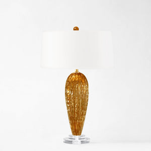 Decorative Crafts Bria Murano Glass Lamp - DCO1-BW28