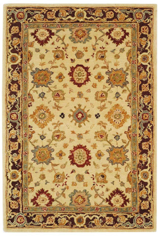 IVORY / BROWN