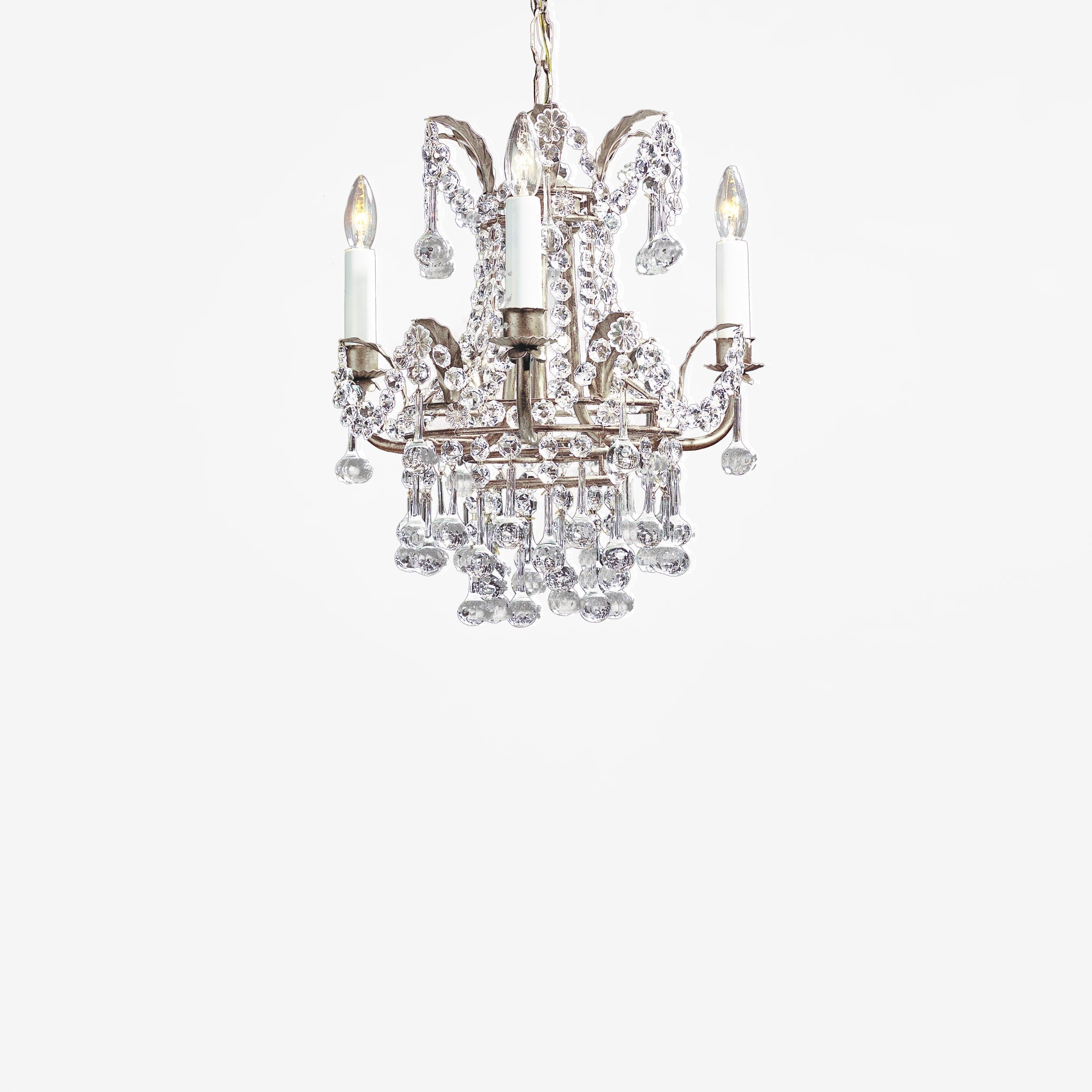 Decorative Crafts Kalahari Silver Chandelier