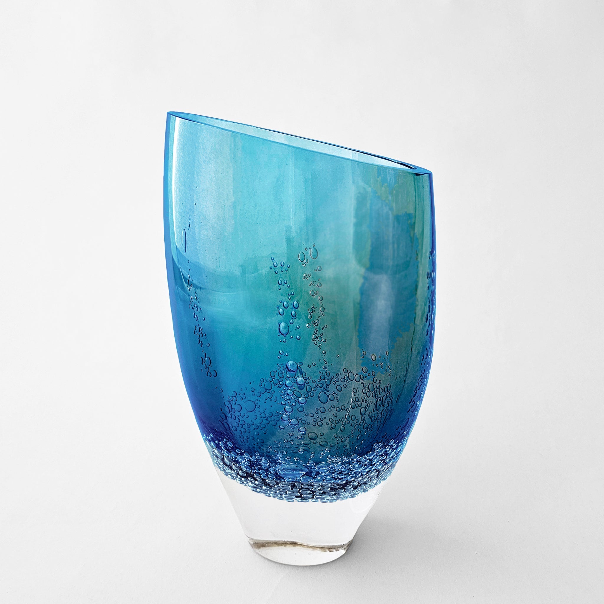 Decorative Crafts Hamura Glass Vase - Bbl5-Aq10