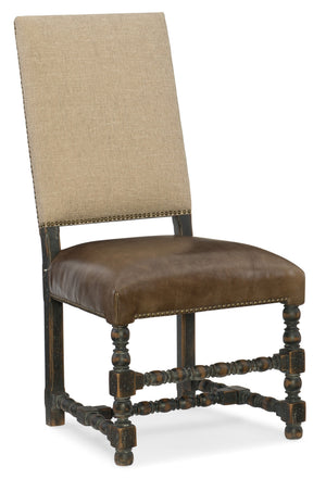 Hooker Furniture - Hill Country Comfort Upholstered Side Chair - 5960-75410-BLK