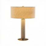 Beige Linen/Champagne Brass