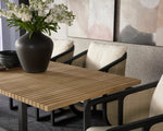 Geneve Extension Dining Table  Natural -
