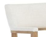 Brylea Barstool - Natural  Heather Ivory Tweed