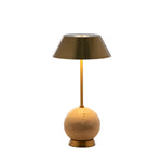 Antique Brass/Beige Travertine