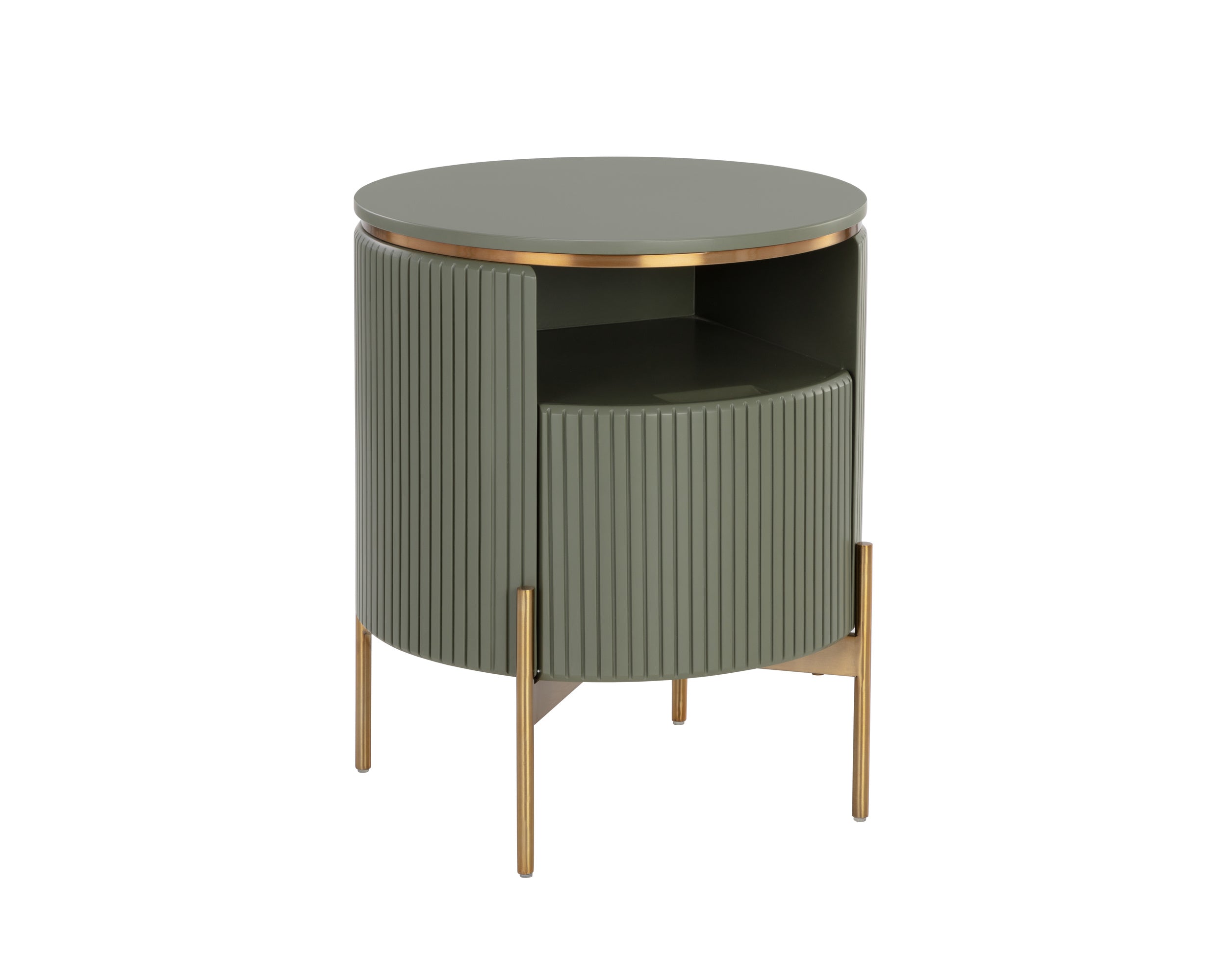 Paloma End Table - Sage Green
