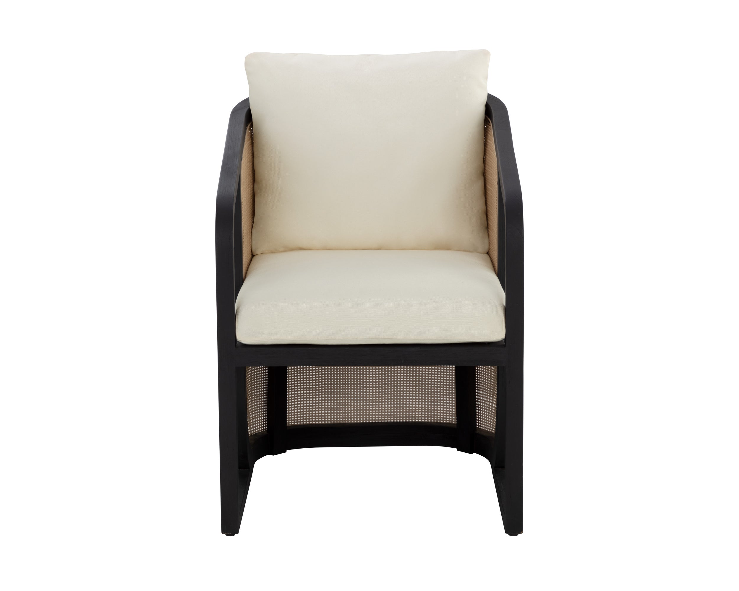 Palermo Dining Chair - Charcoal  Stinson Cream