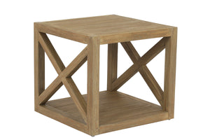 Sunset West - Coastal Teak X End Table - SW5501-XET