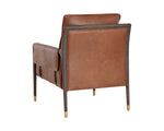 Mauti Armchair - Brown  Shalimar Tobacco Leather