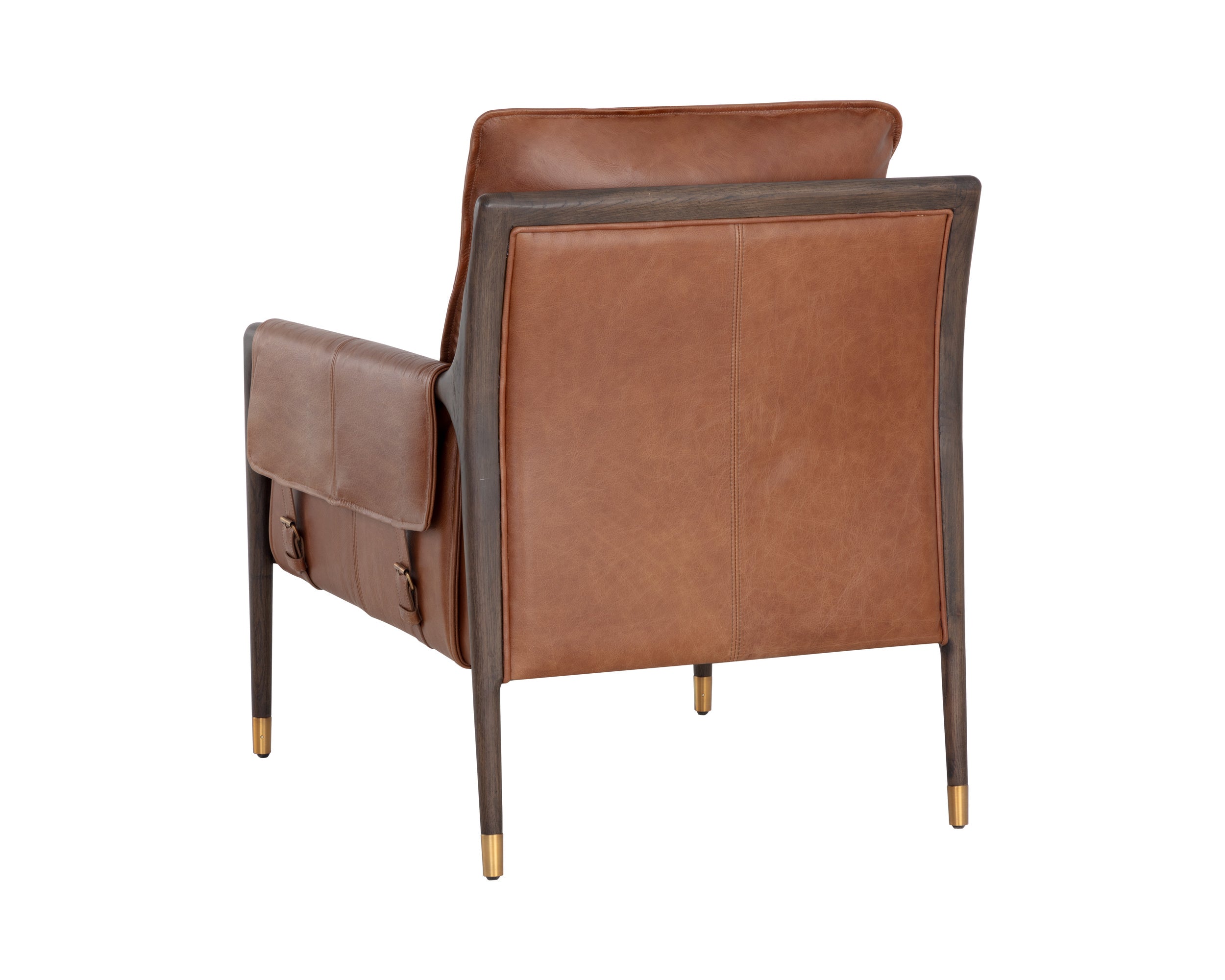 Mauti Armchair - Brown  Shalimar Tobacco Leather
