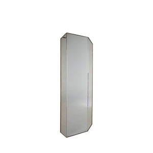 Gabby - Lacy Octagonal Accent Mirror - Brushed Champagne - SCH-168085
