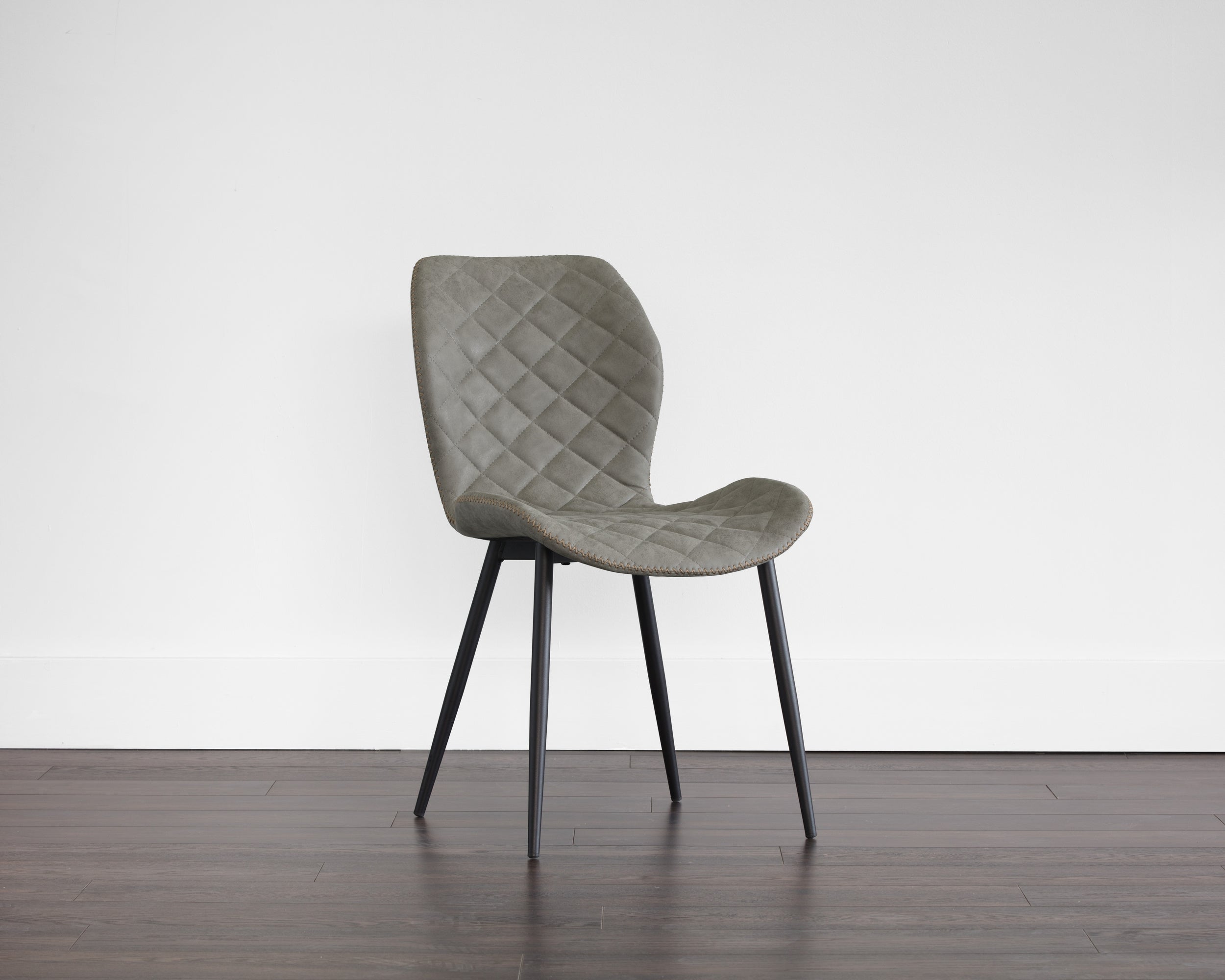 Lyla Dining Chair - Black  Antique Grey