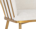 Caily Dining Armchair - Polo Club Muslin