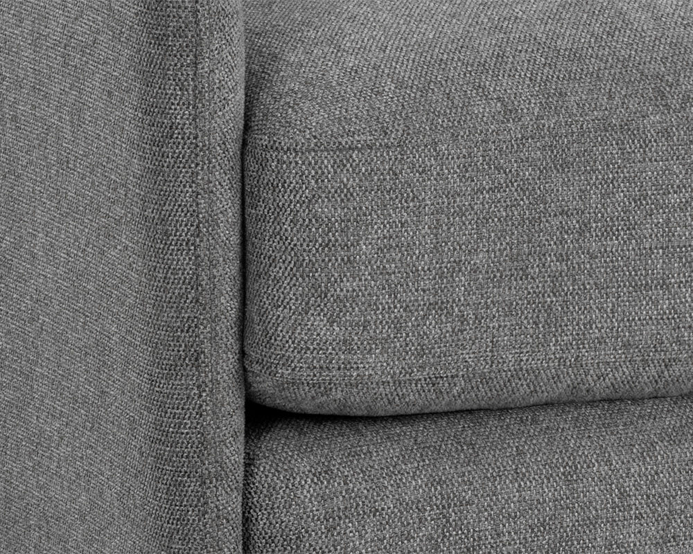 Marcela Swivel Lounge Chair - Belfast Koala Grey