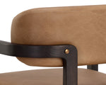 Madrone Dining Armchair - Brown  Ludlow Sesame Leather