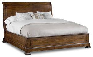 Hooker Furniture - Archivist Queen Sleigh Bed w/Low Footboard - 5447-90450B