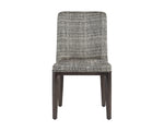 Elisa Dining Chair - Grey Oak  Naya Check Black