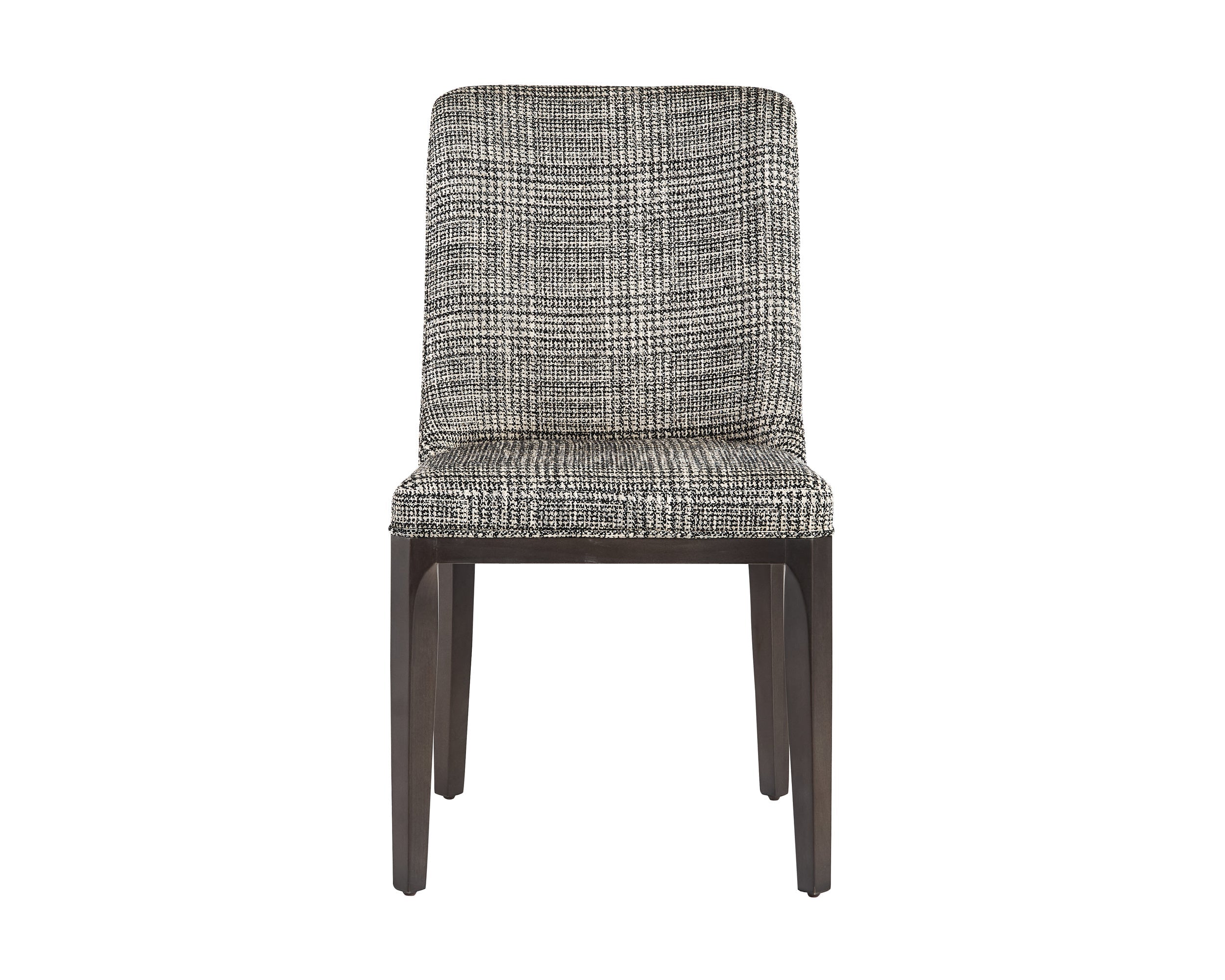 Elisa Dining Chair - Grey Oak  Naya Check Black