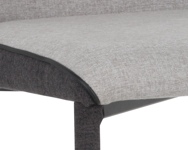 Renee Counter Stool - Armour Grey / Dark Slate