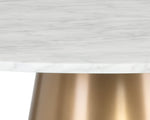 Damon Bistro Table - 35.5"  Gold