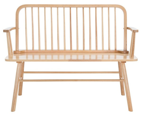 Safavieh Lucilia Spindle Bench, BCH8501 - Natural