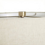 Beige Linen/Champagne Brass