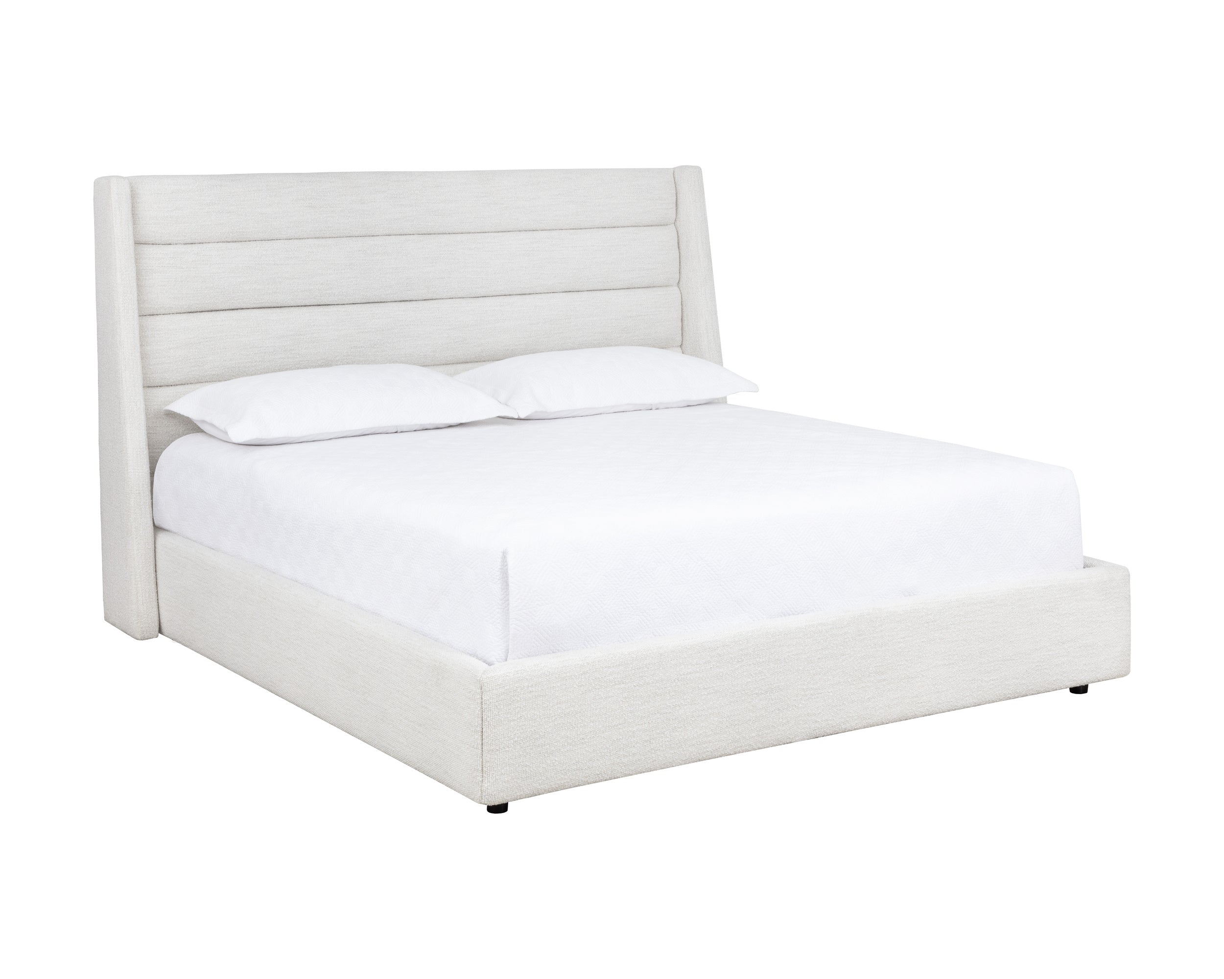 Emmit Bed - King  Merino Pearl