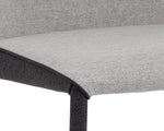 Renee Dining Chair - Armour Grey / Dark Slate