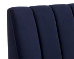 Kosovo Banquette - Brown  Abbington Navy
