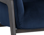 Maximus Lounge Chair - Metropolis Blue