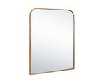 Calabasas Wall Mirror - Brass
