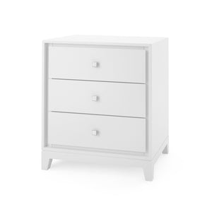 Villa & House - Bergamo 3-Drawer Side Table - BGO-130-09