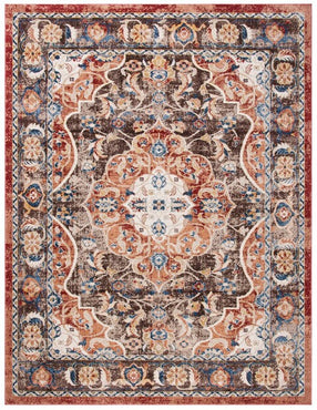 Safavieh Bijar 648 Rug, Bij648 - Brown / Rust