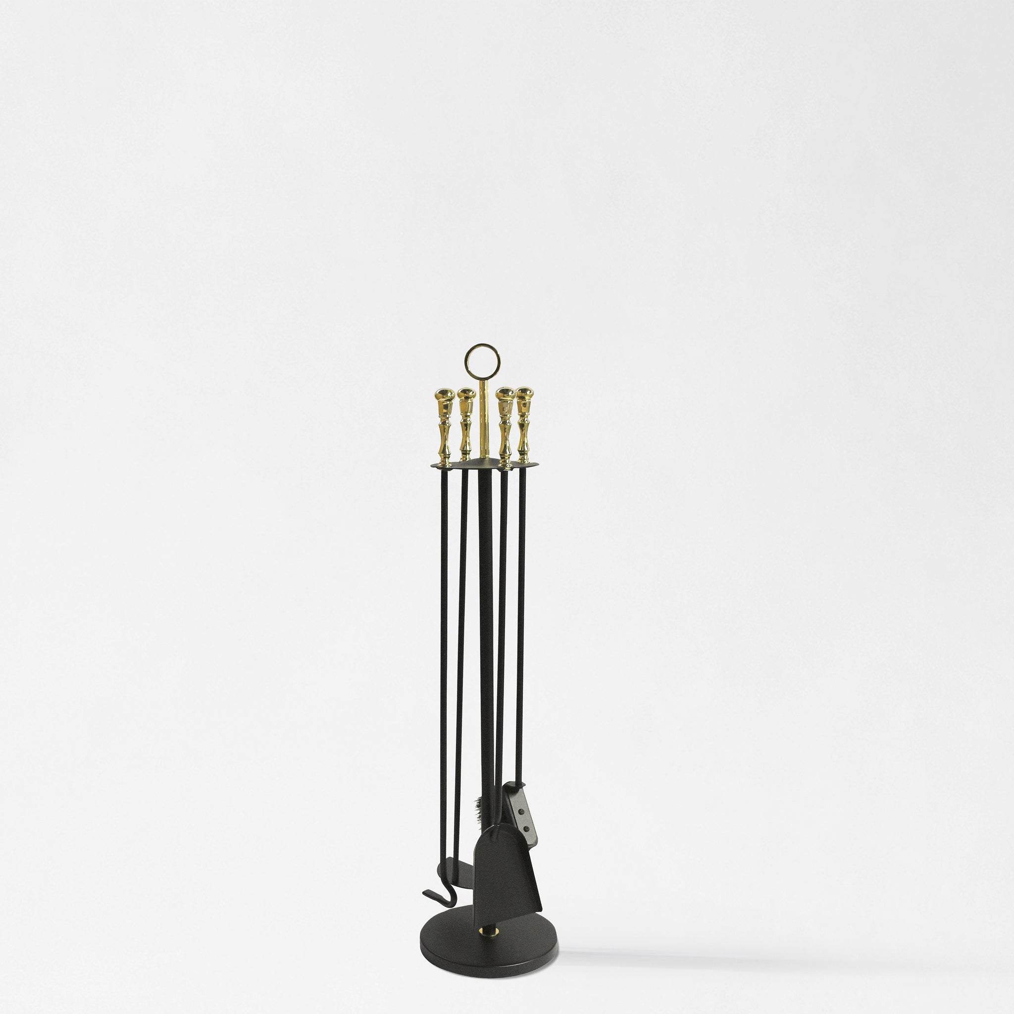 Decorative Crafts Arka Iron & Brass Fireplace Tools - Omc6-Gd35