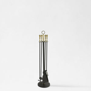 Decorative Crafts Arka Iron & Brass Fireplace Tools - OMC6-GD35