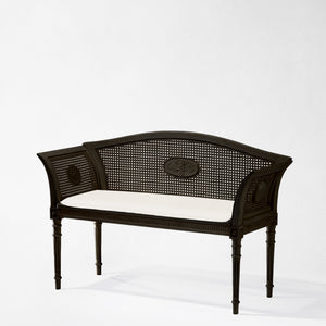 Decorative Crafts HEREDIA Black Bench - GMT7-BA45