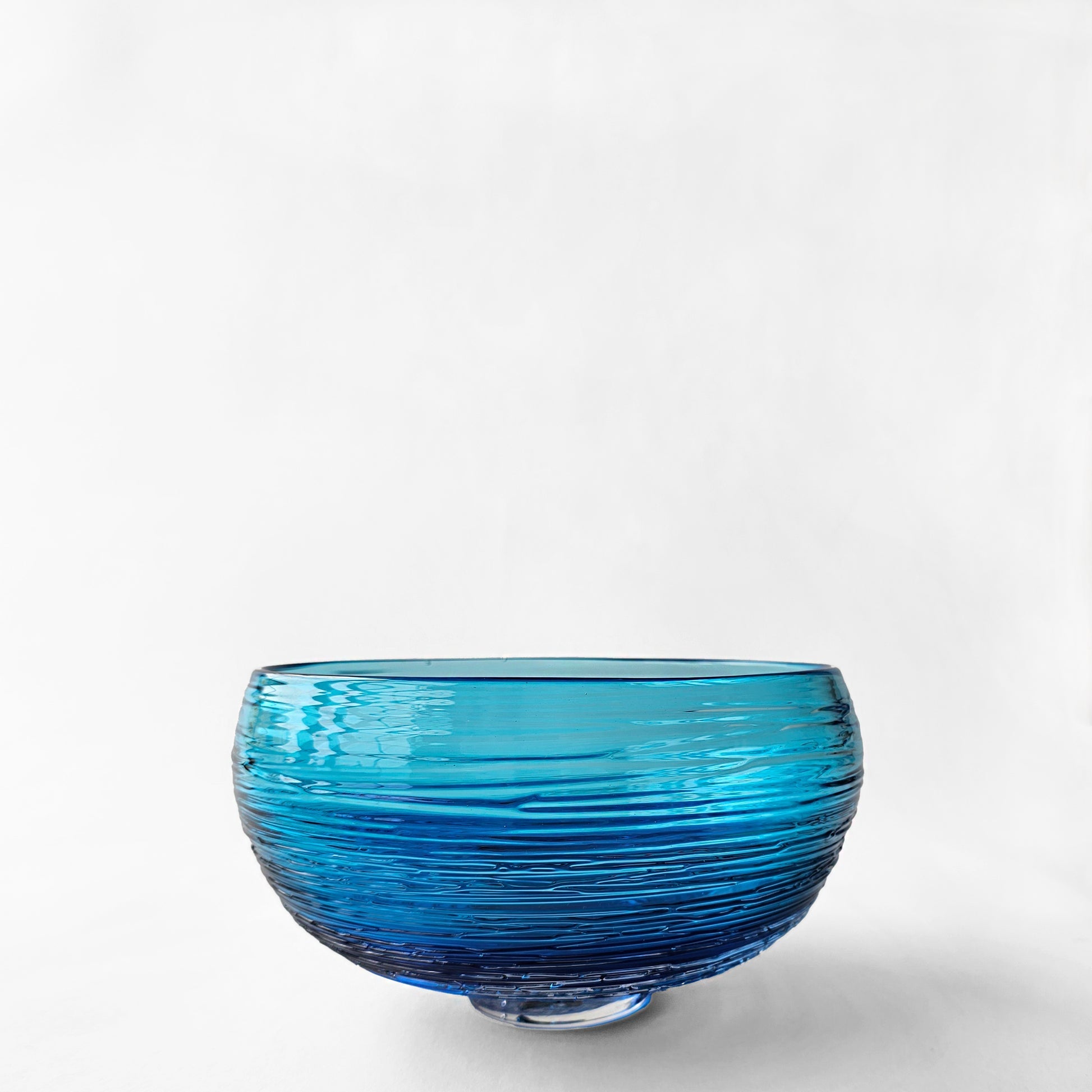 Decorative Crafts Mizuno Aqua Glass Bowl