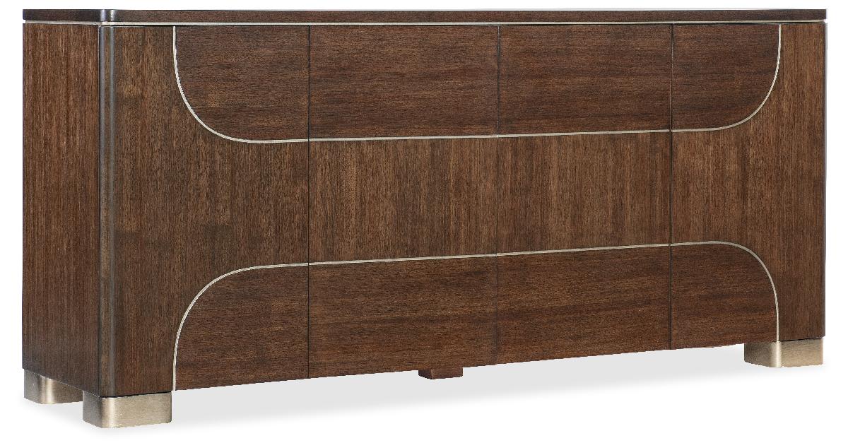 Melange Contours Credenza | Hooker Furniture - 628-55076-89