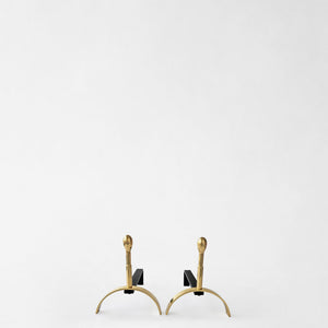 Decorative Crafts MARTINA Andirons - OMC8-GD10