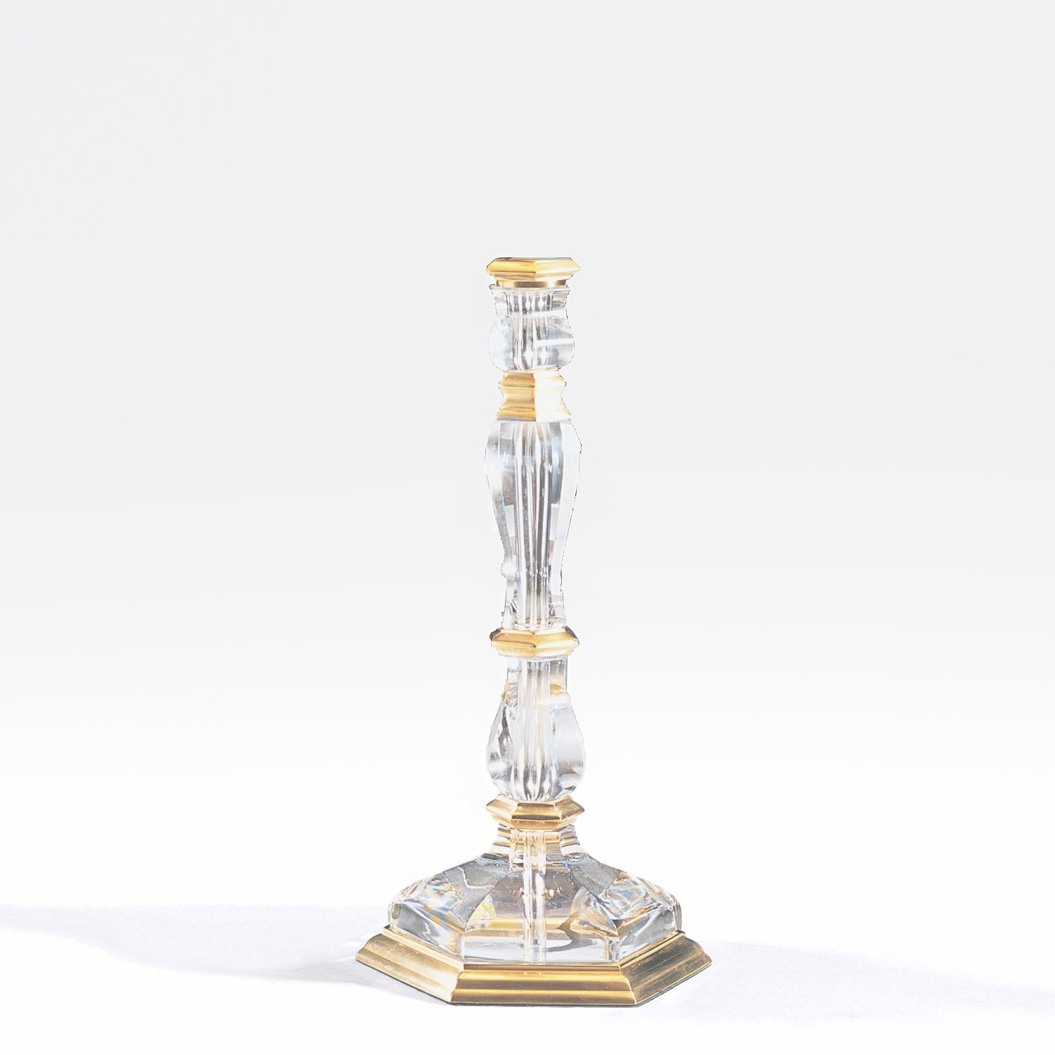 Decorative Crafts Volta Crystal Candlestick - 5425