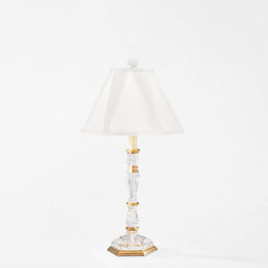 Decorative Crafts Cortina Crystal & Brass Lamp - 5423